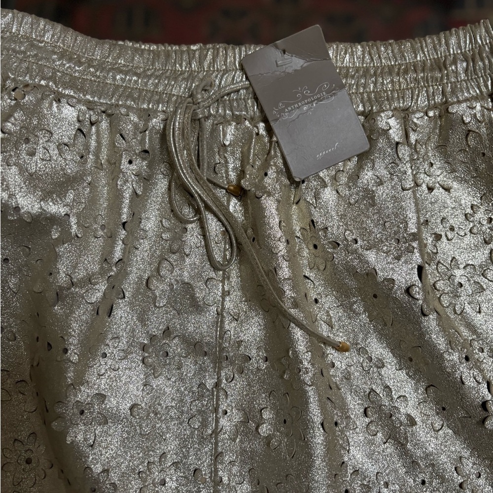 Anthropologie Leifsdottir Sliced Silverfield Skirt ✨ - Picture 5 of 10